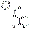 2-CHLORO-3-PYRIDYL THIOPHENE-2-CARBOXYLATE Struktur