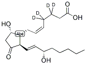 9ALPHA,15S-DIHYDROXY-11-OXO-PROSTA-5Z,13E-DIEN-1-OIC-3,3,4,4-D4 ACID Struktur