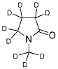 1-METHYL-2-PYRROLIDONE-D9 Struktur