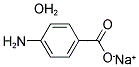 4-AMINOBENZOIC ACID, SODIUM SALT HYDRATE Struktur