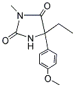 (+/-)-4'-METHOXYMEPHENYTOIN Struktur