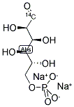 GLUCOSE 6-PHOSPHATE, DISODIUM SALT, D-[1-14C]- Struktur