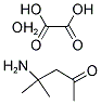 DIACETONAMINE HYDROGEN OXALATE HYDRATE Struktur