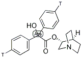 L-QUINUCLIDINYL BENZILATE, [BENZYLIC-4,4'-3H(N)] Struktur