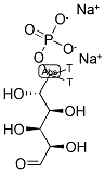 GLUCOSE 6-PHOSPHATE, DISODIUM SALT, D-, [6-3H] Struktur