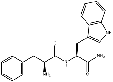 H-PHE-TRP-NH2 HCL Struktur