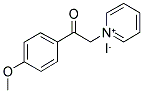 1-[2-(4-METHOXYPHENYL)-2-OXOETHYL]PYRIDINIUM IODIDE Struktur