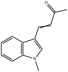 4-(1-METHYL-1H-INDOL-3-YL)BUT-3-EN-2-ONE Struktur