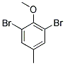 3,5-DIBROMO-4-METHOXYTOLUENE Struktur