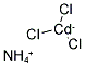 CADMIUM AMMONIUM CHLORIDE Struktur