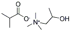 BETA-METHYLCHOLINE ISOBUTYRATE Struktur