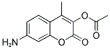 7-AMINO-4-METHYL-COUMARIN-3-ACETIC ACID ESTER Struktur