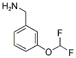 3-(DIFLUOROMETHOXY)BENZYLAMINE Struktur