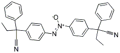 1,2-DI[4-(1-CYANO-1-PHENYLPROPYL)PHENYL]DIAZ-1-EN-1-IUM-1-OLATE Struktur