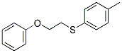 1-METHYL-4-[(2-PHENOXYETHYL)SULFANYL]BENZENE Struktur