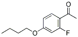 4'-BUTOXY-2'-FLUOROACETOPHENONE Struktur