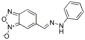 6-(2-PHENYLCARBOHYDRAZONOYL)-2,1,3-BENZOXADIAZOL-1-IUM-1-OLATE Struktur