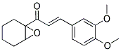 3-(3,4-DIMETHOXYPHENYL)-1-PERHYDRO-1-BENZOXIREN-1-YLPROP-2-EN-1-ONE Struktur