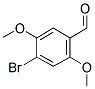 4-BROMO-2,5-DIMETHOXY-BENZALDEHYDE Struktur