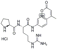 H-PRO-ARG-AMC HCL Struktur