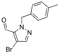 4-BROMO-1-(4-METHYLBENZYL)-1H-PYRAZOLE-5-CARBOXALDEHYDE Struktur