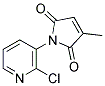 1-(2-CHLORO-3-PYRIDYL)-3-METHYL-2,5-DIHYDRO-1H-PYRROLE-2,5-DIONE Struktur