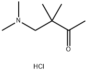 4-(DIMETHYLAMINO)-3,3-DIMETHYLBUTAN-2-ONE Struktur