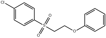 (4-CHLOROPHENYL)(DIOXO)(2-PHENOXYETHYL)-LAMBDA6-SULFANE Struktur