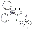 R(-)-QNB METHIODIDE Struktur