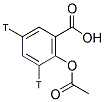 ACETYLSALICYLIC ACID, [RING 3,5-3H] Struktur