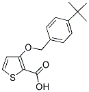 3-([4-(TERT-BUTYL)BENZYL]OXY)-2-THIOPHENECARBOXYLIC ACID Struktur