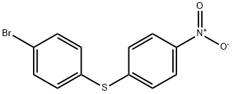 1-[(4-BROMOPHENYL)SULFANYL]-4-NITROBENZENE Struktur