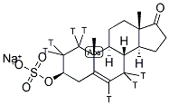 DEHYDROEPIANDROSTERONE SULFATE, SODIUM SALT, [1,2,6,7-3H(N)]- Struktur