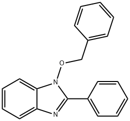 1-(BENZYLOXY)-2-PHENYL-1H-1,3-BENZIMIDAZOLE Struktur