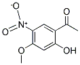 1-(2-HYDROXY-4-METHOXY-5-NITROPHENYL)ETHAN-1-ONE Struktur