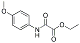 ETHYL 2-(4-METHOXYANILINO)-2-OXOACETATE Struktur