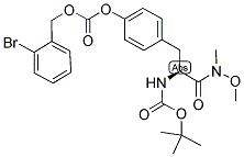 BOC-TYR(2-BR-Z)-N(OCH3)CH3 Struktur