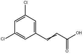 (2E)-3-(3,5-DICHLOROPHENYL)ACRYLIC ACID Struktur