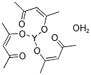 YTTRIUM ACETYLACETONATE HYDRATE Struktur