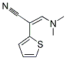 3-(DIMETHYLAMINO)-2-(2-THIENYL)ACRYLONITRILE Struktur