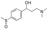 A-[2-(DIMETHYLAMINO)ETHYL]-4-(METHYLSULPHINYL)BENZYL ALCOHOL Struktur