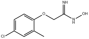 2-(4-CHLORO-2-METHYLPHENOXY)-1-(HYDROXYIMINO)ETHYLAMINE Struktur