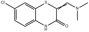 7-CHLORO-2-[(DIMETHYLAMINO)METHYLENE]-2H-1,4-BENZOTHIAZIN-3(4H)-ONE Struktur