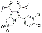 DIMETHYL 5-(3,4-DICHLOROPHENYL)-2,2-DIOXO-2,3-DIHYDRO-1H-2LAMBDA6-PYRROLO[1,2-C][1,3]THIAZOLE-6,7-DICARBOXYLATE Struktur