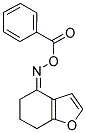 4-[(BENZOYLOXY)IMINO]-6,7-DIHYDRO-1-BENZOFURAN Struktur