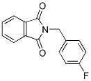 N-(4-FLUOROBENZYL)PHTHALIMIDE Struktur