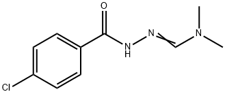 N'-(4-CHLOROBENZOYL)-N,N-DIMETHYLHYDRAZONOFORMAMIDE Struktur