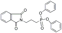 DIPHENYL 3-(1,3-DIOXO-1,3-DIHYDRO-2H-ISOINDOL-2-YL)PROPYLPHOSPHONATE Struktur