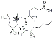 6-KETO[5,8,9,11,12,14,15(N)-3H]-PROSTAGLANDIN F1ALPHA Struktur