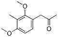 2,4-DIMETHOXY-3-METHYLPHENYLACETONE Struktur